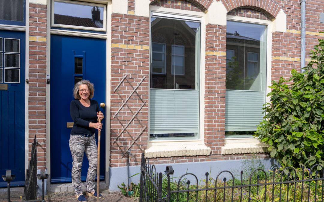 Nieuwe ramen én een isolerende voordeur in de Rozenstraat